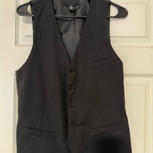 H&M Elegant Black Suit Vest